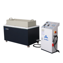 What are the brands of magnetic polishing machines in the United States